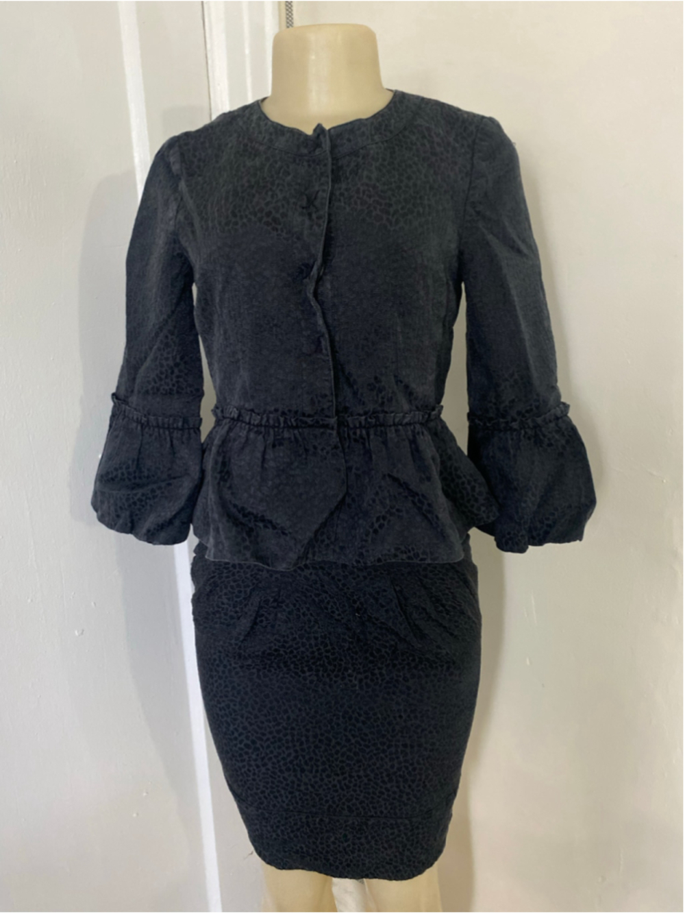 Y2K BCBG Max Aria matching skirt set